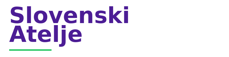 Slovenski Atelje logotip